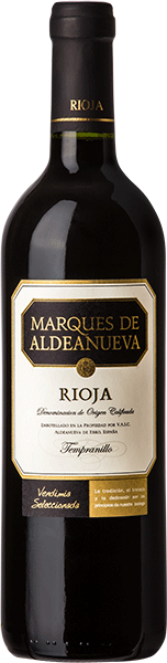 Вино Marques de Aldeanueva Joven, Rioja DOC 0.75 л