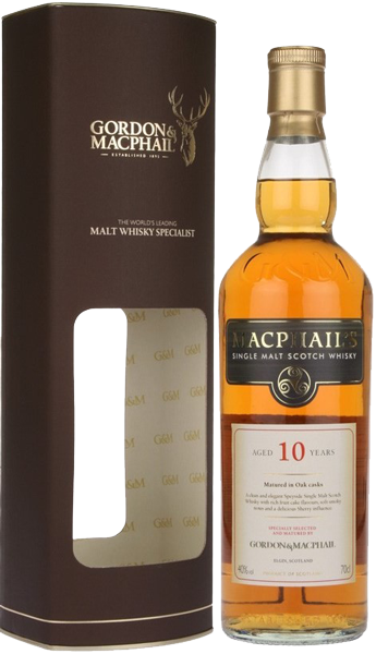 Виски MacPhail's 10 Years Old, gift box 0.7 л