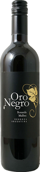 Вино Oro Negro Bonarda-Malbec, Mendoza 0.75 л