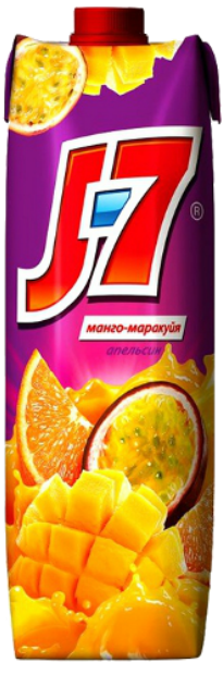 "J7" Апельсин манго маракуйя 0.97 л