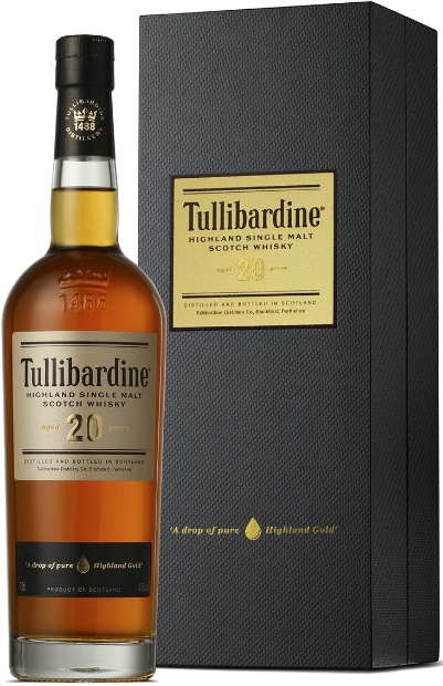 Виски Tullibardine, 20 летней выдержки 0.7 л