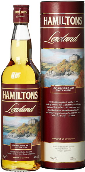 Виски Hamiltons Lowland, gift box 0.7 л