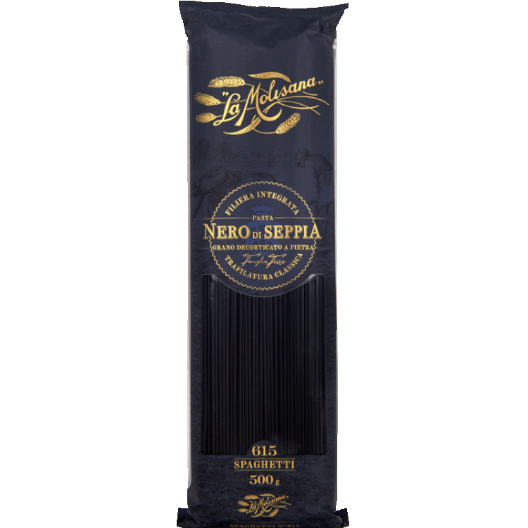 15 La Molisana SPAGHETTI AL NERO Спагетти с чернилами каракатицы