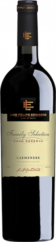 Изображение товара Вино Carmenere Family Selection Gran Reserva 0.75 л, Чили, сухое, красное