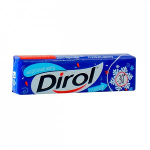 Изображение товара Жевательная резинка Dirol морозная мята 13.6гр