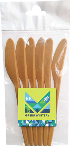 Изображение товара Нож одноразовый (168мм) Green Mystery 6шт