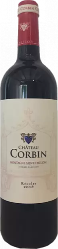 Изображение товара Вино Château Corbin красное сухое 0.75 л, Франция