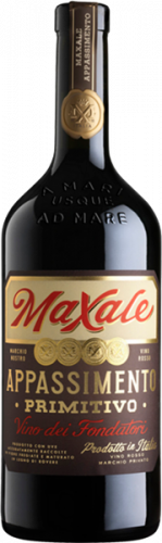 Изображение товара Maxale Appassimento Primitivo Puglia Италия красное вино 0.75л