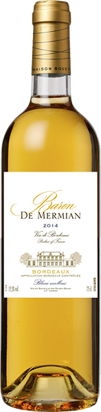 Вино Baron de Mermian, Bordeaux Blanc Moelleux 0.75 л