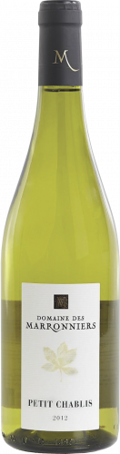 Изображение товара Домен Марание Petit Chablis — французское белое сухое вино из Шардоне 0.75 л