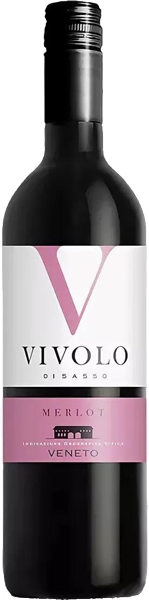 Вино Vivolo di Sasso Merlot Veneto Red Dry 0.75 л
