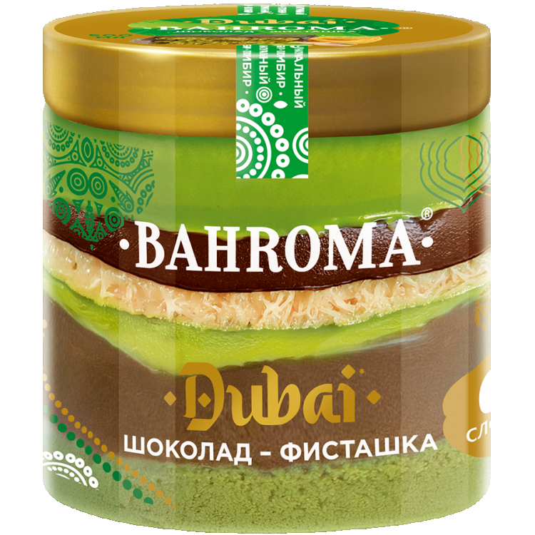 Bahroma Дубай фисташка шоколад