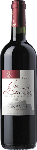 Вино Clos Lamothe, Graves AOC Rouge 0.75 л
