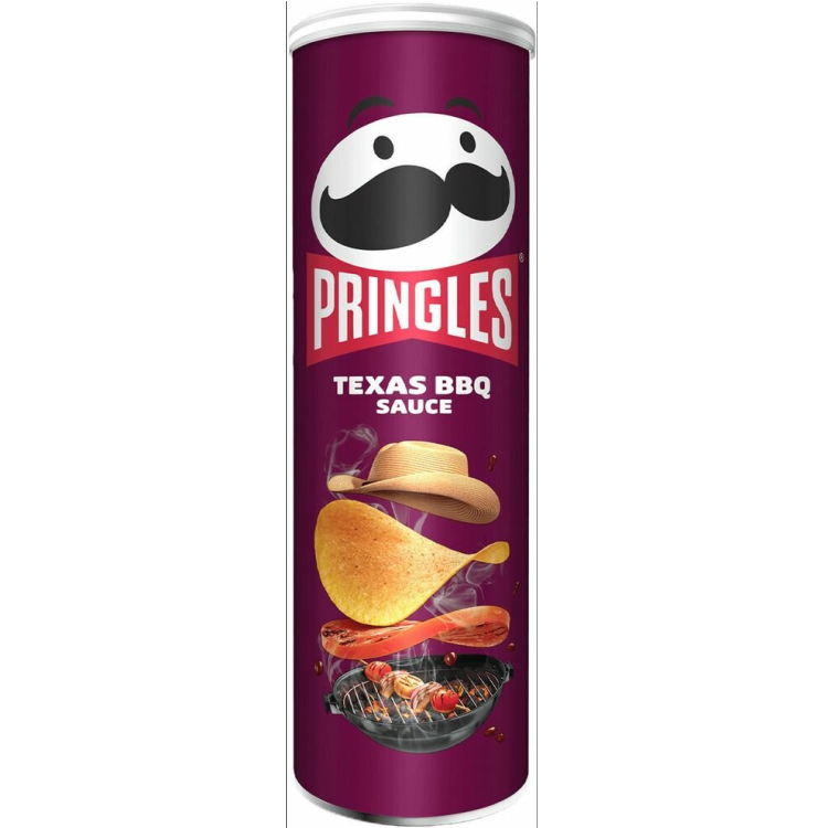 Чипсы принглс техасский BBQ