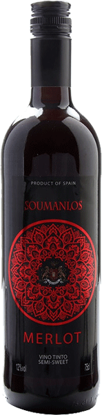 Вино Soumanlos Merlot 0.75 л