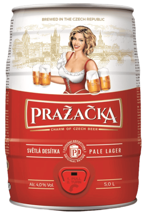 Изображение товара Светлое пиво Пражечка светлое бочка