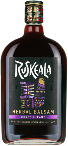 Изображение товара Бальзам Ruskeala Kraft Kurant - сложный вкус смородины и трав