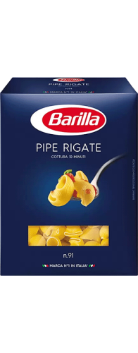 Макароны Pipe Rigate №91 Barilla