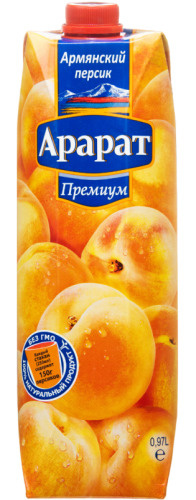 Изображение товара Персиковый нектар с мякотью Ararat Premium