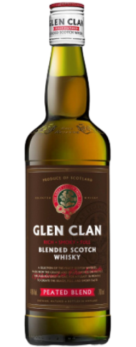 Виски GLEN CLAN Blended Scotch Whisky SMOKY 0.7 л
