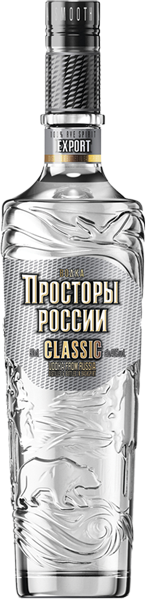 Водка Просторы России Classic 0.5 л