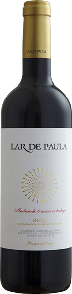 Вино Lar de Paula, Reserva Tempranillo 0.75 л