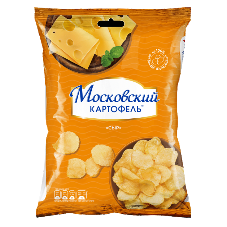 Картофель Московский cо вкусом сыра
