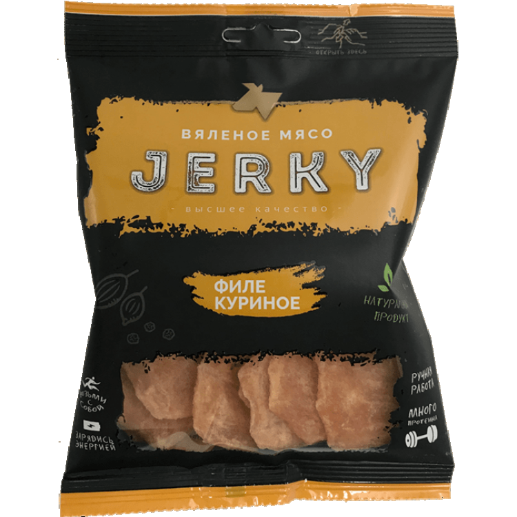 Jerky мясные из куриного филе