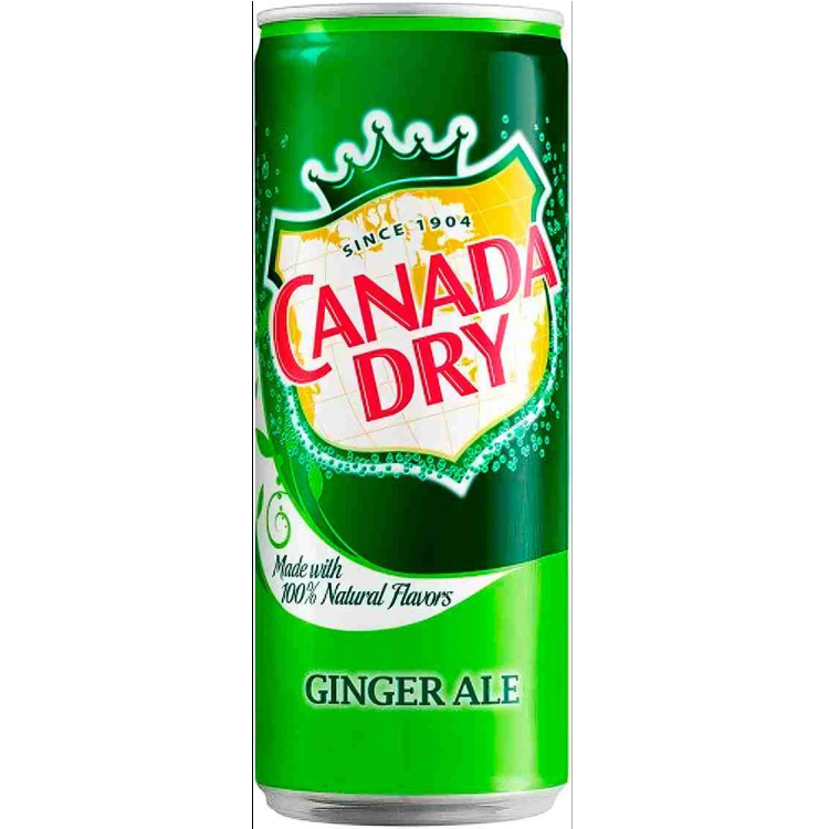 Напиток Canada dry Ginger ale безалкогольный газированный