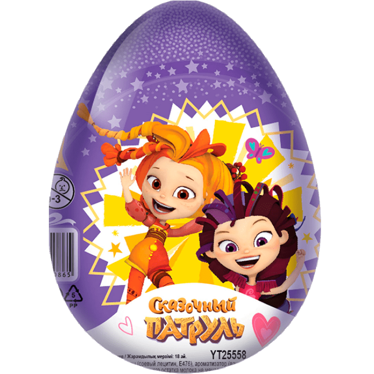Шоколадное яйцо Шоки Токи Сказочный патруль яйцо шоколадное шоки токи для девочек 20г с игрушкой конфитрейд