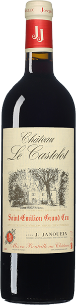 Вино Chateau Le Castelot, Saint-Emilion Grand Cru AOC 0.75 л