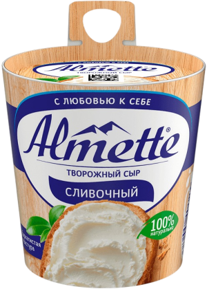 Творожный сыр Almette сливочный 150 гр