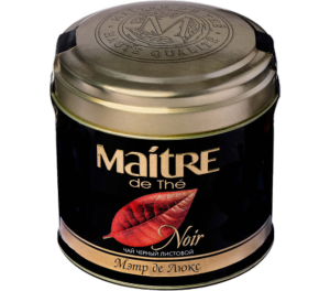 Изображение товара Чай Maitre De The Мэтр Де Люкс черный байховый среднелистовой купаж