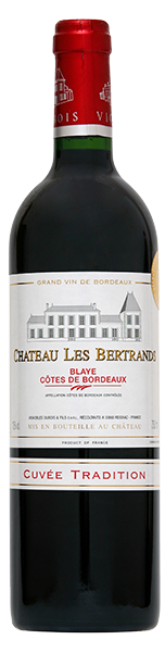 Вино Chateau Les Bertrands Rouge 0.75 л
