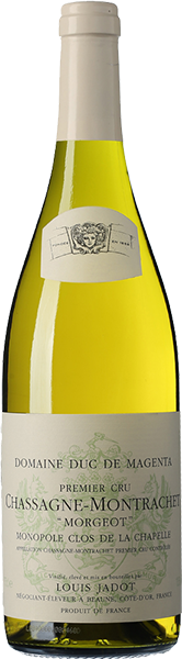 Вино Louis Jadot, Chassagne-Montrachet "Morgeot" 1-er Cru Clos de La Chapelle AOC 0.75 л