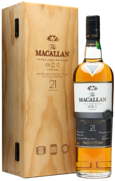 Виски Macallan Fine Oak, 21 летней выдержки 0.7 л