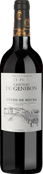 Вино Chateau de Genibon Cuvee Prestige Cotes de Bourg Red Dry 0.75 л