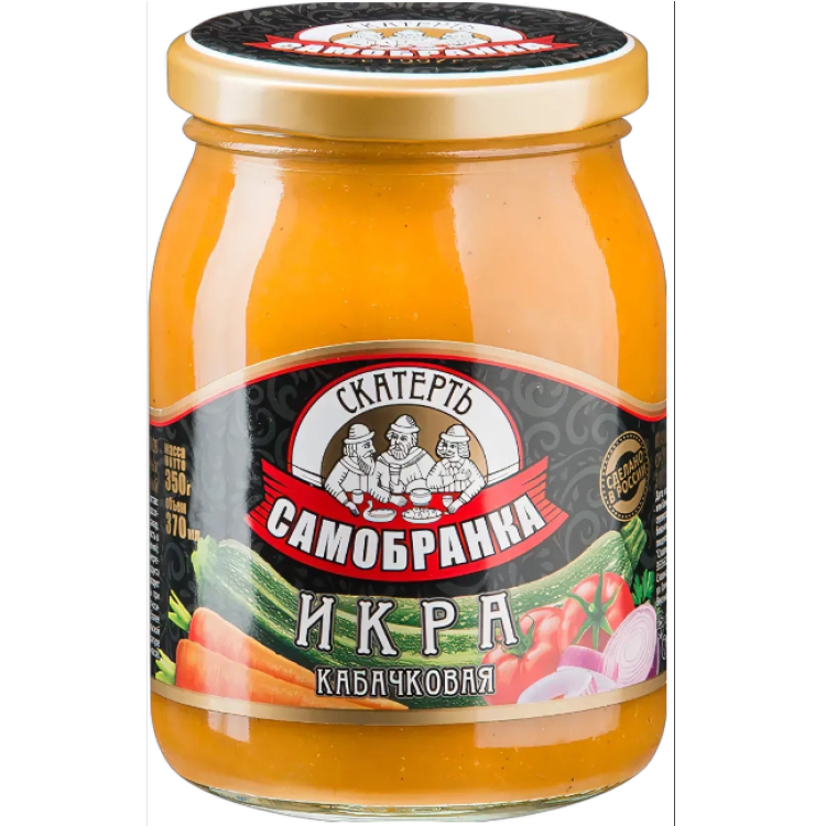 Икра из кабачков Скатерть Самобранка 370мл