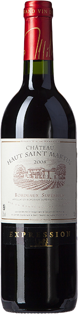 Вино Chateau Haut Saint Martin Expression красное сухое 0.75 л
