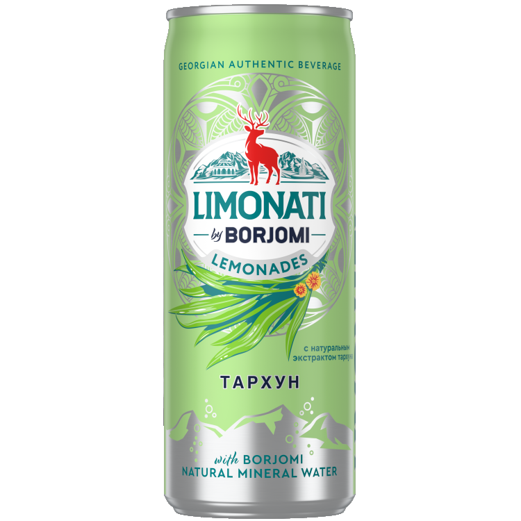 Лимонад Limonati by Borjomi  Тархун