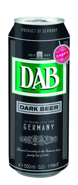Тёмное пиво DAB Dark 0.5 л