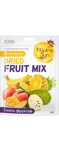 Сухофрукты Натуральные подсушенные плоды Filipino Sun Fruit Mix