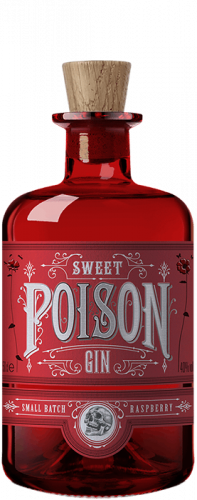 Изображение товара Джин Sweet Poison с ароматом спелой малины, 40% крепость, Россия