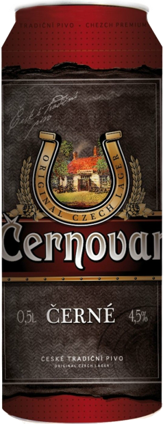 Тёмное пиво Cernovar Cerne 0.5 л