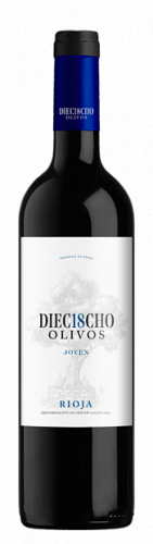 Вино Diec18ocho Olivos Joven 0.75 л