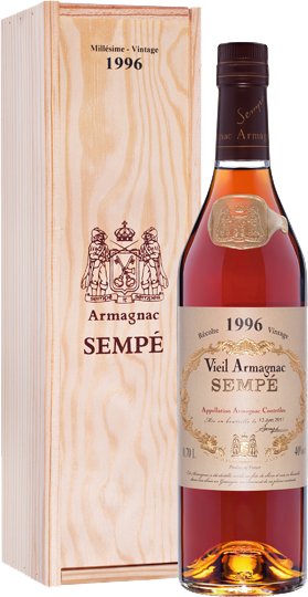Арманьяк Sempe Vieil Vintage 1996 Armagnac AOC 0.7 л