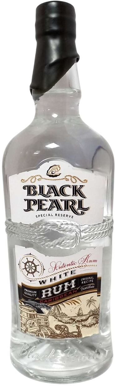 Изображение товара Ром Black Pearl Original белый 0.7 л крепость 37.5% Россия