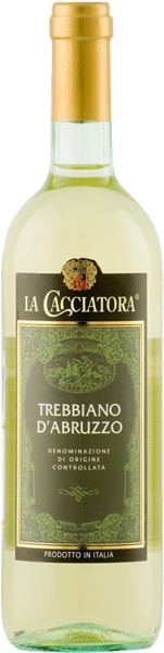 Вино La Cacciatora, Trebbiano d'Abruzzo, DOC 0.75 л