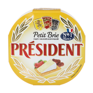 Изображение товара Бри с белой плесенью President Petit Brie
