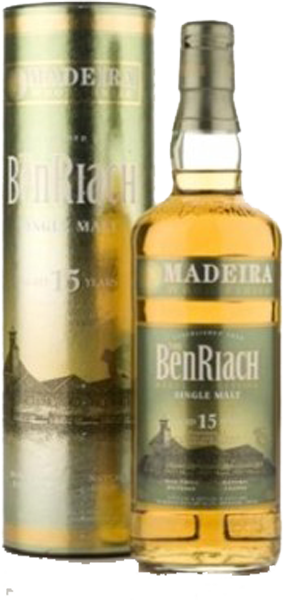 Виски Benriach Madeira 15 years old, in tube 0.7 л